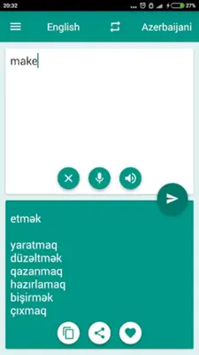 Azerbaijani-English Translator android App screenshot 0