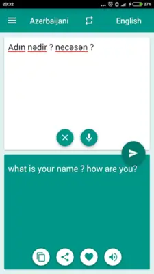 Azerbaijani-English Translator android App screenshot 1