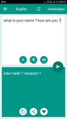 Azerbaijani-English Translator android App screenshot 2